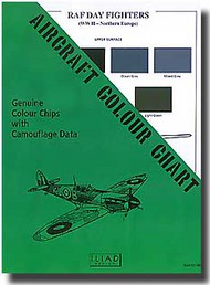  Iliad Design  Books RAF Day Fighters Color Chart ILCC01