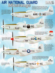  Iliad Design  1/72 North-American P-51D Mustang ANG/Air National Guard ILD72011