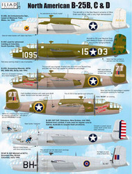  Iliad Design  1/72 North-American B-25B, B-25C & B-25D Mitchell ILD72019