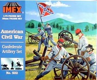  Imex Models  1/72 Confederate Artillery Civil War Figure Set IMX502