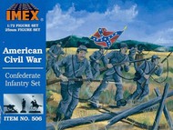 Confederate Infantry Civil War Figure Set #IMX506
