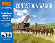 Conestoga Wagon w/Horses & Figures Set #IMX518