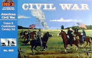 Union & Confederate Cavalry Civil War Figure Set #IMX602