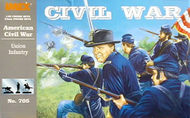 Imex Models  1/32 Union Infantry Civil War Set IMX705