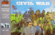  Imex Models  1/32 Confederate Complete Casson Civil War Set IMX778