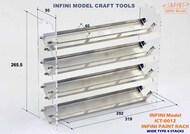  Infini Models  NoScale Paint Stand - Wide Type (40mm/1.57in width) with 4 Stacks INFICT0012