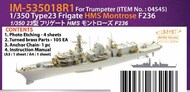 Infini Models  1/350 Type 23 Frigate HMS Montrose Detail Up Set (TRP kit) INFIM535018R1