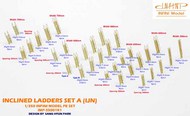 IJN WW2 Inclined Ladder Set A #INFIMP35001R1