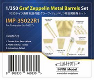 Graf Zeppelin Metal Gun Barrels Set (TRP kit) #INFIMP35022R1