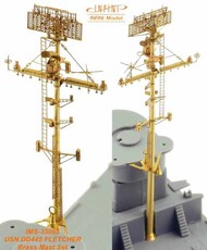  Infini Models  1/350 USS Fletcher DD-445 Brass Mast Set (TAM kit) INFIMS35005