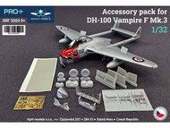  Infinity Models  1/32 de Havilland DH-100 Vampire Mk.3 OUT OF STOCK IN US, HIGHER PRICED SOURCED IN EUROPE INF3203-0