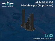 Aichi D3A1 Val Machine Gun (Infinity kit) #INF3206-6