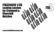  Inside the Armour  1/35 Churchill cromwell hatch latches ITA335058