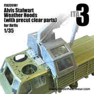  Inside the Armour  1/35 Alvis FV622 STALWART pair of 3D printed weather hoods for the Alvis Stalwart Artillery Limber/ Atlas Crane - Pre-Order Item ITA335107