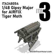 Gipsy Major Engine for the Airfix de Havilland Tiger Moth ITA348054