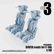 GRU-7A Seats for Grumman F-14A Tomcat (2 seats per pack) #ITA348070