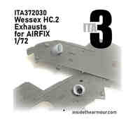  Inside the Armour  1/72 Westland Wessex HC.2 exhaust - Pre-Order Item ITA372030