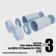 Spey Engine Exhausts for McDonnell-Douglas Phantom FG.1/FGR.2 #ITA372048