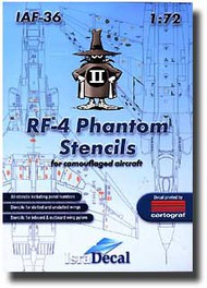 RF-4 Phantom Stencils CAMO A/C #ISD0036