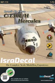  IsraDecal Studio  1/72 IAF Lockheed C-130E/H Hercules IAF113