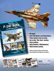  IsraDecal Studio  Books Lockheed-Martin F-16I 'Sufa' in IAF Service (2021 Edition) Author: Ra'anan WeissFormat: Soft Bound; 96 pagesSize: 21x28 cm Publication #11 of our popular series 'Aircraft in Detail'.Updated 2021 edition.Over 630 photos and illustrations.Walk-around sectio IAFB-29