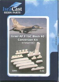  IsraDecal Studio  1/32 IAF Lockheed-Martin F-16C Block 40 conversion IC-32001