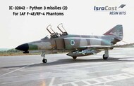  IsraCast  1/32 RAFAEL Python 3 missiles for IAF McDonnell F-4E Phantom ISDC32042