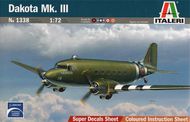  Italeri  1/72 Douglas DC-3/Douglas C-47 Dakota Mk.III ITA1338