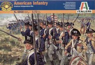  Italeri  1/72 American Infantry American Independence War ITA6060