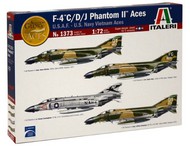  Italeri  1/72 F4C/D/J Phantom II Aces USAF/USN Vietnam Fighter ITA1373