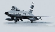 F-100F Super Sabre USAF Fighter #ITA1398