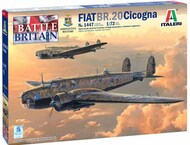  Italeri  1/72 Fiat BR.20 Cicogna 80h Anniversary of Battle Of Britain. ITA1447