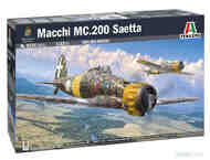Macchi C.200 Saetta with radial engine. The Macchi MC.200, designed by the renowned engineer Mario Castoldi, represented a significant evolution in Italian fighter aircraft production. Compared to the Fiat CR.32 and Fiat CR.42 biplanes, which still formed ITA2516