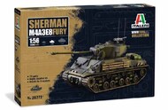  Italeri  1/56 Sherman M4A3E8 Fury Easy Eight Medium Tank (New Tool) ITA25772