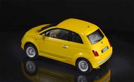 Fiat 500 (2007 Model) COLOR INSTRUCTIONS SHEET - CHROMED PARTS #ITA3647
