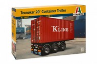  Italeri  1/24 20 Foot Container Trailer ITA3887