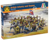  Italeri  1/72 British Infantry & Sepoys Soldiers Colonial Wars (30) ITA6187