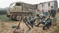 German Steyr RSO/01 Tracked Tractor w/Soldiers & Accessories #ITA6549