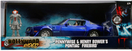  Jada Models  1/24 1977 Pontiac Firebird w/Pennywise & Henry Bower Figures from IT Chapter 2 JAD31118
