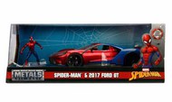  Jada Models  1/24 2017 Ford GT Car w/Spiderman Figure* JAD99725