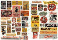  JL Innovative Design  HO 1940-50's Paint & Consumer Signs (54) JLI178