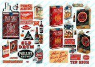  JL Innovative Design  HO 1940-60's Alcohol, Tobacco & Gum Posters/Signs (40) JLI185