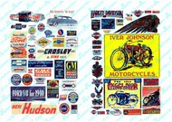  JL Innovative Design  HO 1900-60's Vintage Motorcycle Automobile Posters/ Signs (63) JLI204