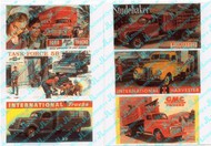  JL Innovative Design  HO 1940-50's Vintage Truck Billboard Signs (6) JLI375