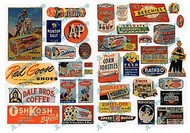 1940's-1950's Vintage Food/Household Signs (37) #JLI426