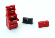  JL Innovative Design  HO Custom Tool Boxes & Chest (3) JLI433