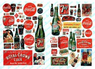 1930-60's Vintage Soft Drink Posters/Signs (72) #JLI697