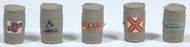  JL Innovative Design  HO Custom Wooden-Type Vintage Beer Barrels (5) JLI719