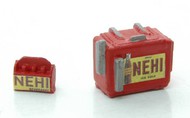  JL Innovative Design  HO Custom Chest Soda Machine Nehi & 6-Pack JLI736