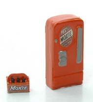 Custom Upright Soda Machine Moxie & 6-Pack #JLI750